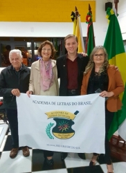 Caravana Literária com Escritores da ALB Academia de Letras do Brasil - RS