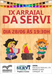 IX ARRAIAL DA SERVI
