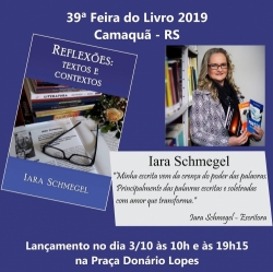 39ª Feira do Livro 2019 - Lançamento do livro “Reflexões: textos e contextos” 